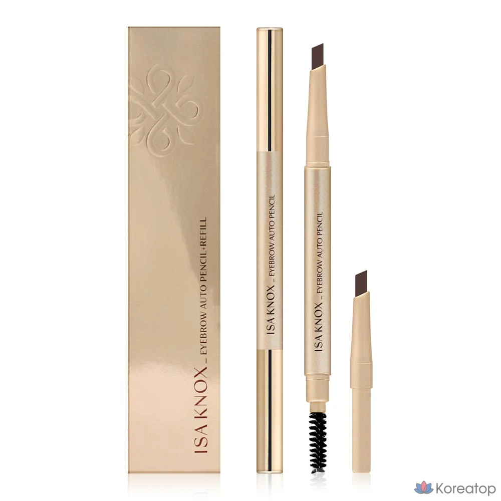 Карандаш для бровей Isa Knox Eyebrow Pencil, оттенок 02 Brown, 1 шт.