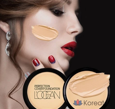 Тональный крем L'OCEAN Cover Foundation, оттенок 11 Shining Beige, 1 шт., фото 3