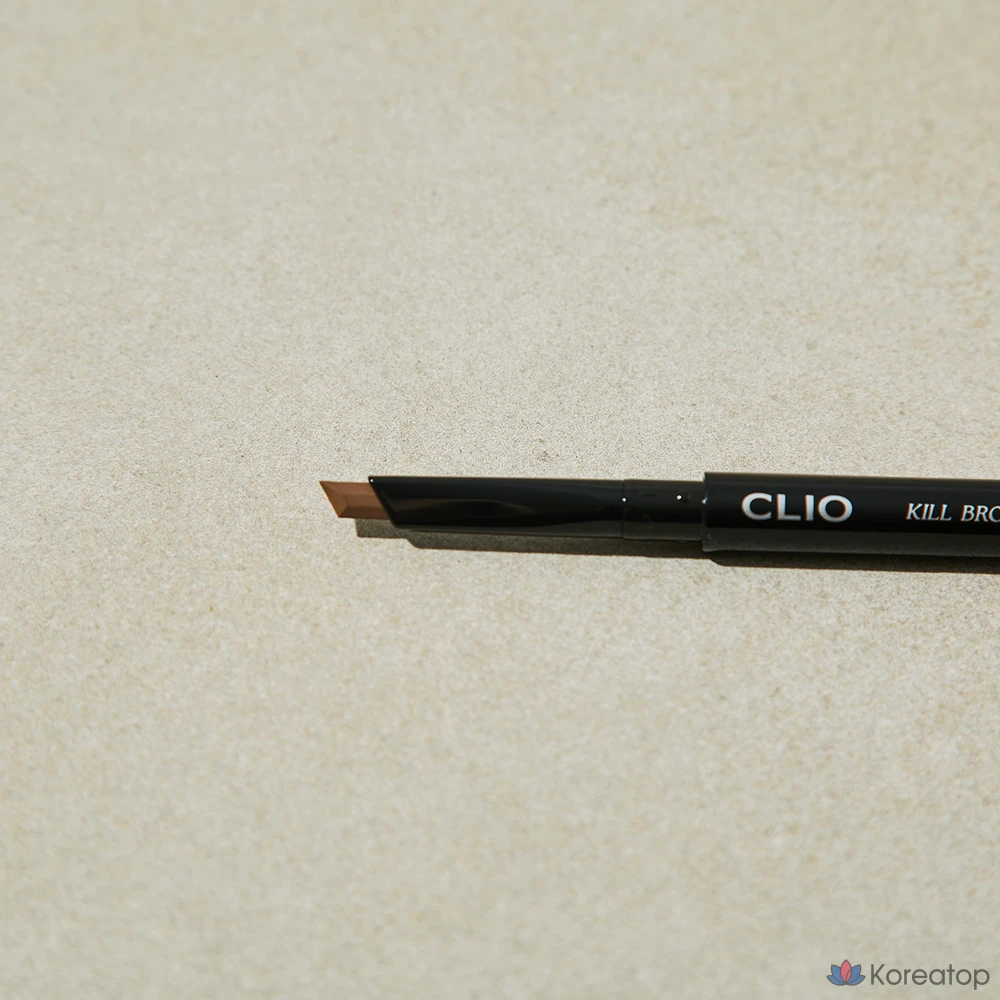 Карандаш для бровей Clio Kill Brow Auto Hard Brow Pencil, оттенок 2 Light Brown, 0.31 г, 1 шт.