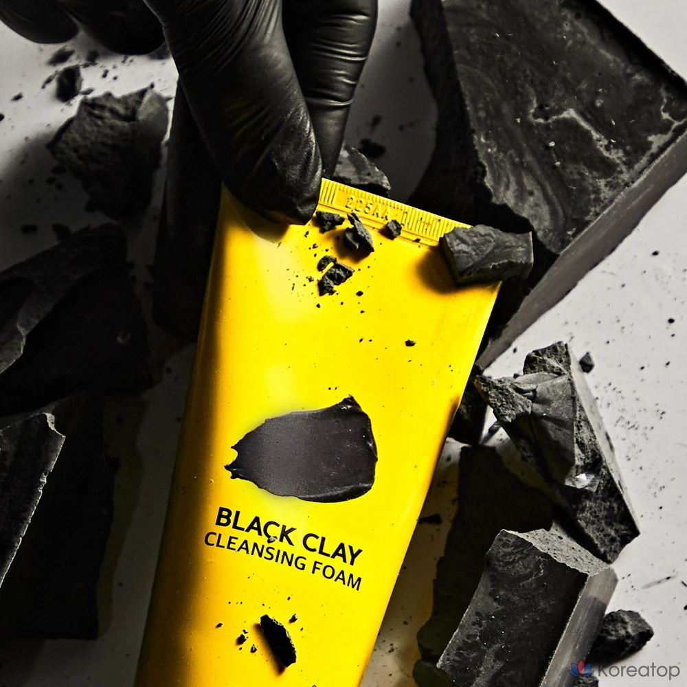 Очищающая пенка BARULAB Black Clay Cleansing Foam, 100 мл, 1 шт.