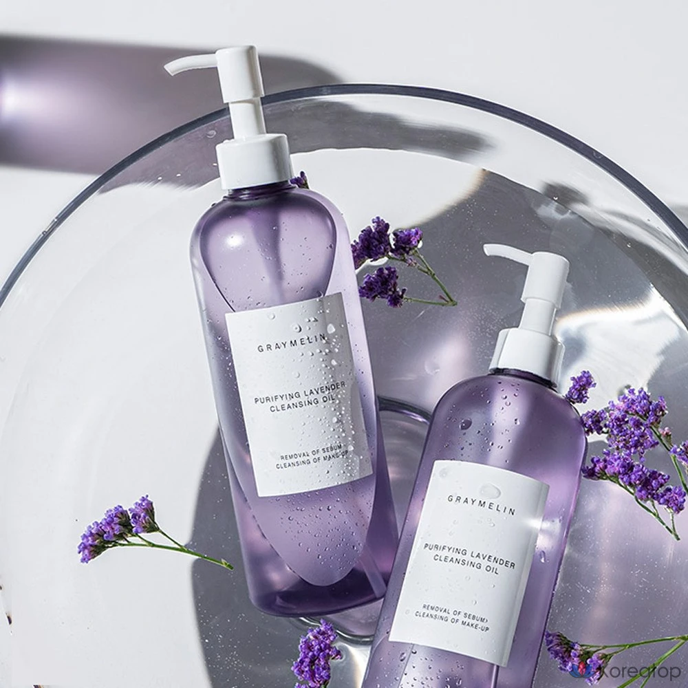 Гидрофильное масло Graymelin Purifying Lavender Cleansing Oil, 400 мл, 1 шт.