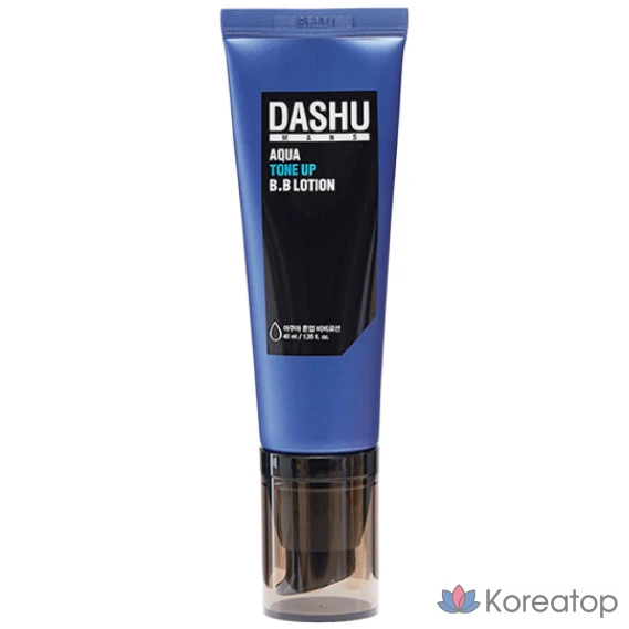 Набор для ухода DASHU Men's Aqua Tone-up BB Lotion + Men's Aqua Deep Sea Water Foam Cleansing 5-piece Set, 1 шт.