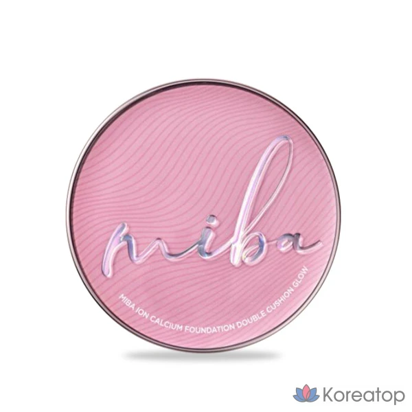 Кушон MIBA Ion Calcium Foundation Double Cushion Glow Season 3, оттенок 23, 1 шт.