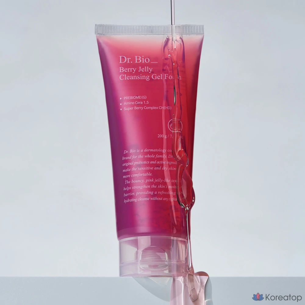 Очищающий гель-пена Dr. Bio Berry Jelly Cleansing Gel Foam, 200 г, 1 шт.