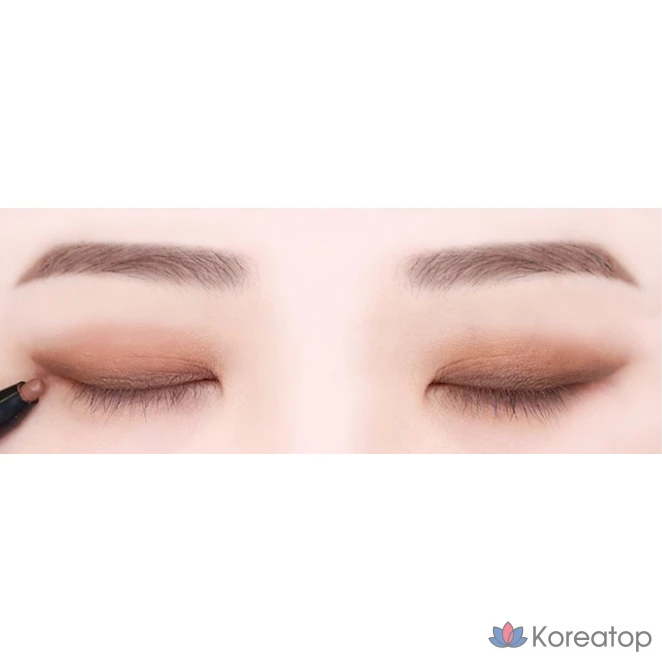 Подводка для глаз MERZY The First Mupal Gel Eyeliner, оттенок G6 Soft Brown, 0.5 г, 1 шт., фото 4