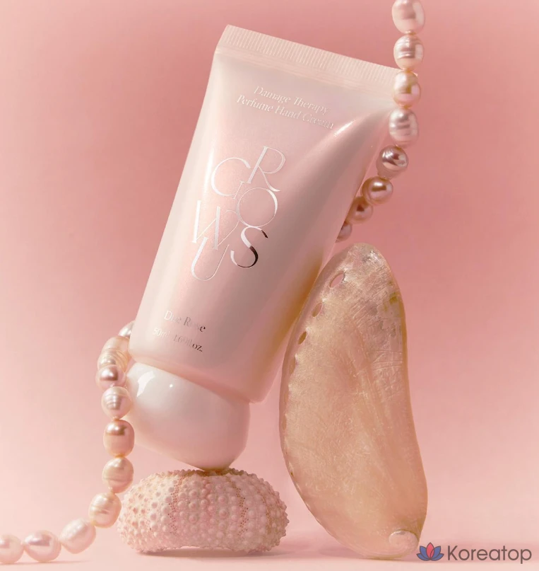 Крем для рук GROWUS Perfume Hand Cream Deux Rose, 50 мл, 1 шт.