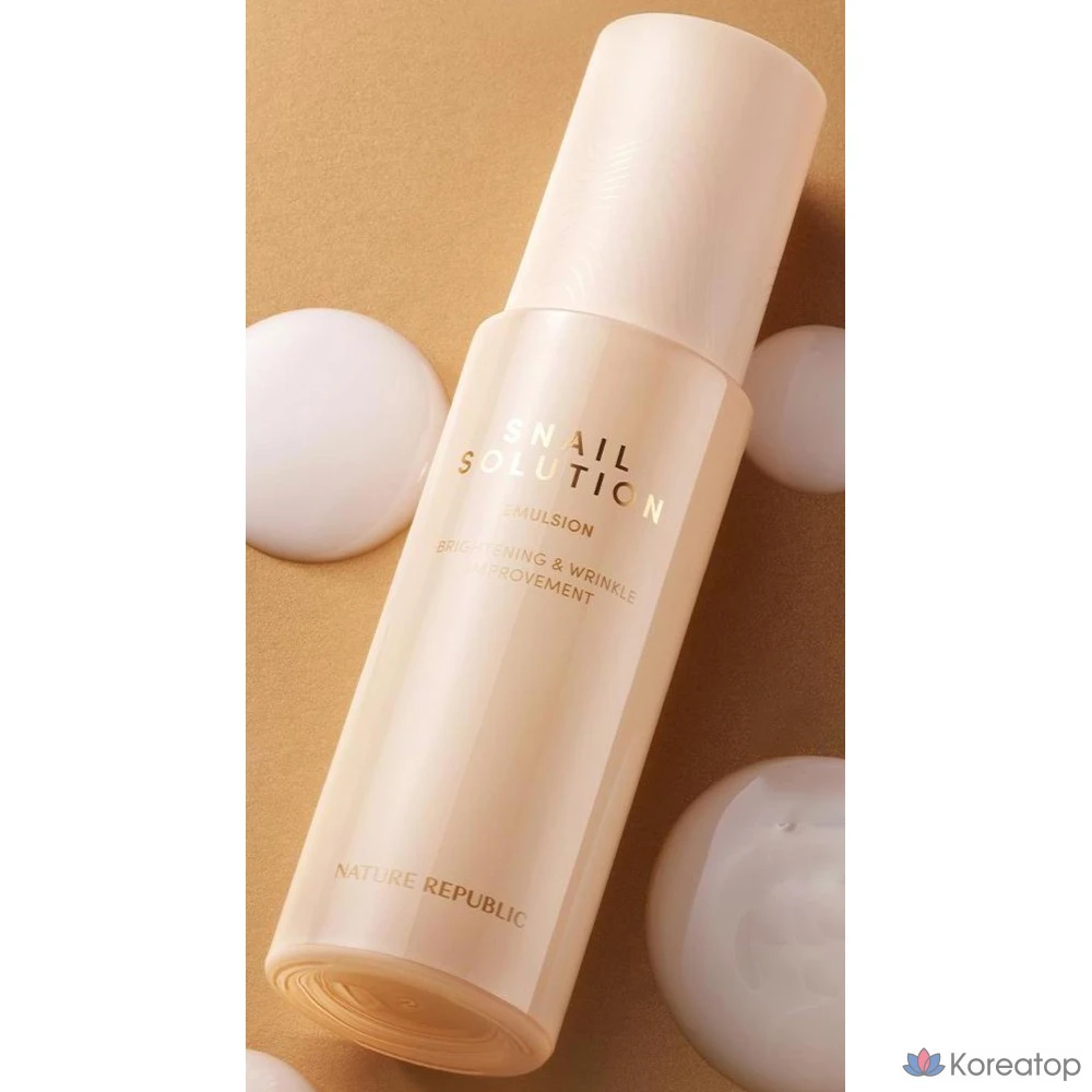 Эмульсия Nature Republic Snail Solution Emulsion, 120 мл, 1 шт.