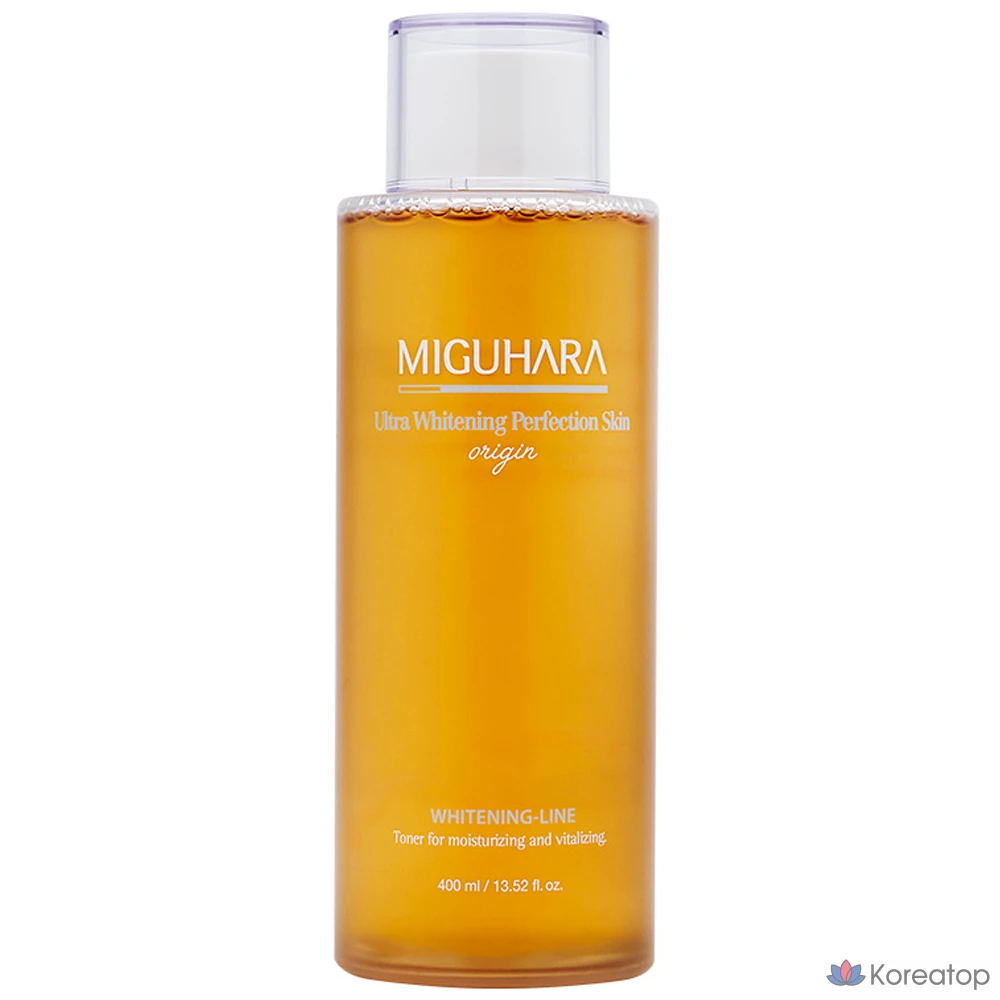 Тонер Miguhara Ultra Whitening Perfection Skin Origin, 400 мл, 1 шт.