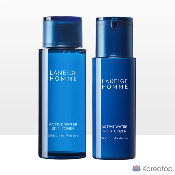 Набор для ухода LANEIGE Active Water Men 2-piece Set, 1 шт.