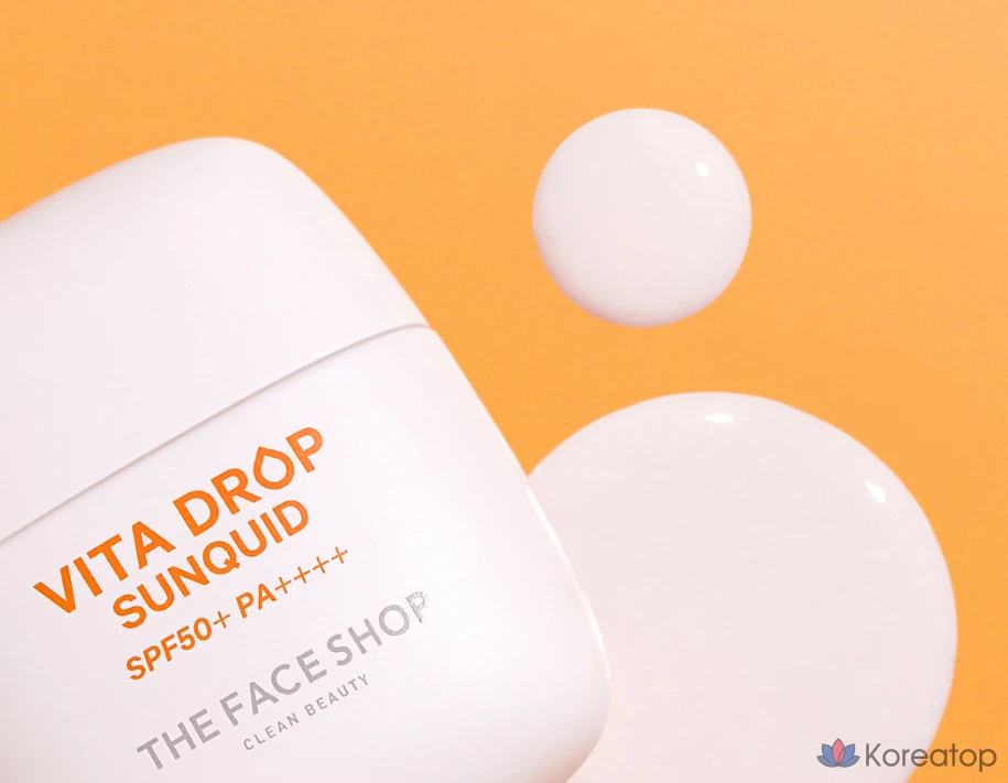Солнцезащитный крем The Face Shop Vita Drop Sun Quid SPF50+ PA++++, 50 мл, 1 шт.