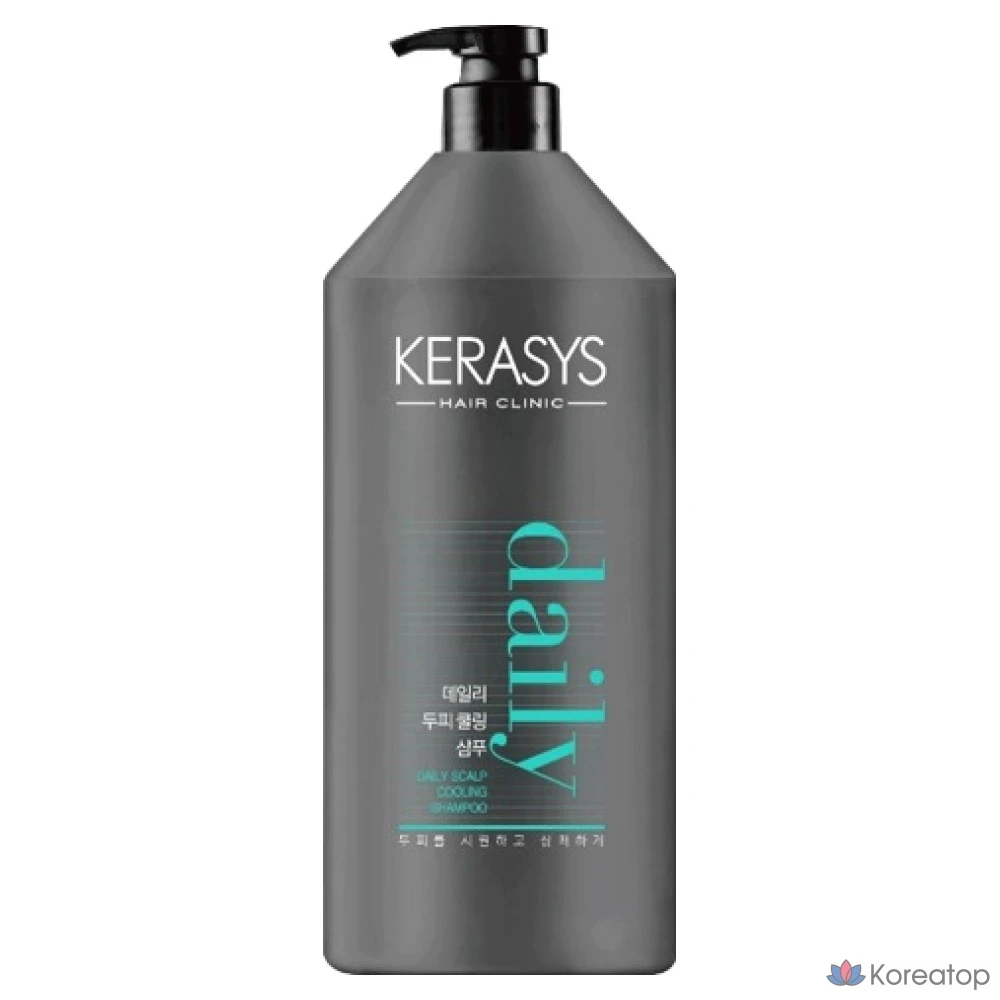 Шампунь KeraSys Daily Scalp Cooling Shampoo, 1.5 л, 1 шт.
