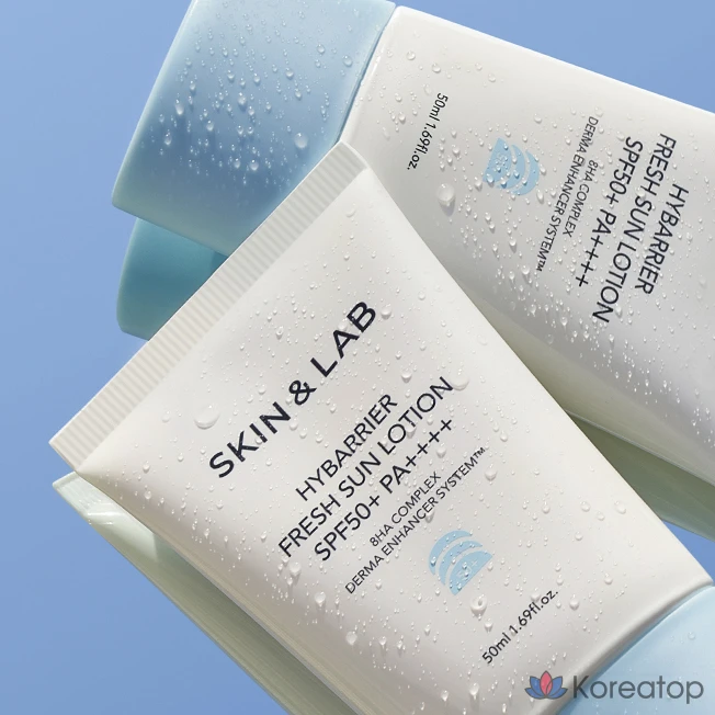 Солнцезащитный крем SKIN&LAB High Barrier Fresh Sun Lotion SPF50+ PA++++, 50 мл, 1 шт.