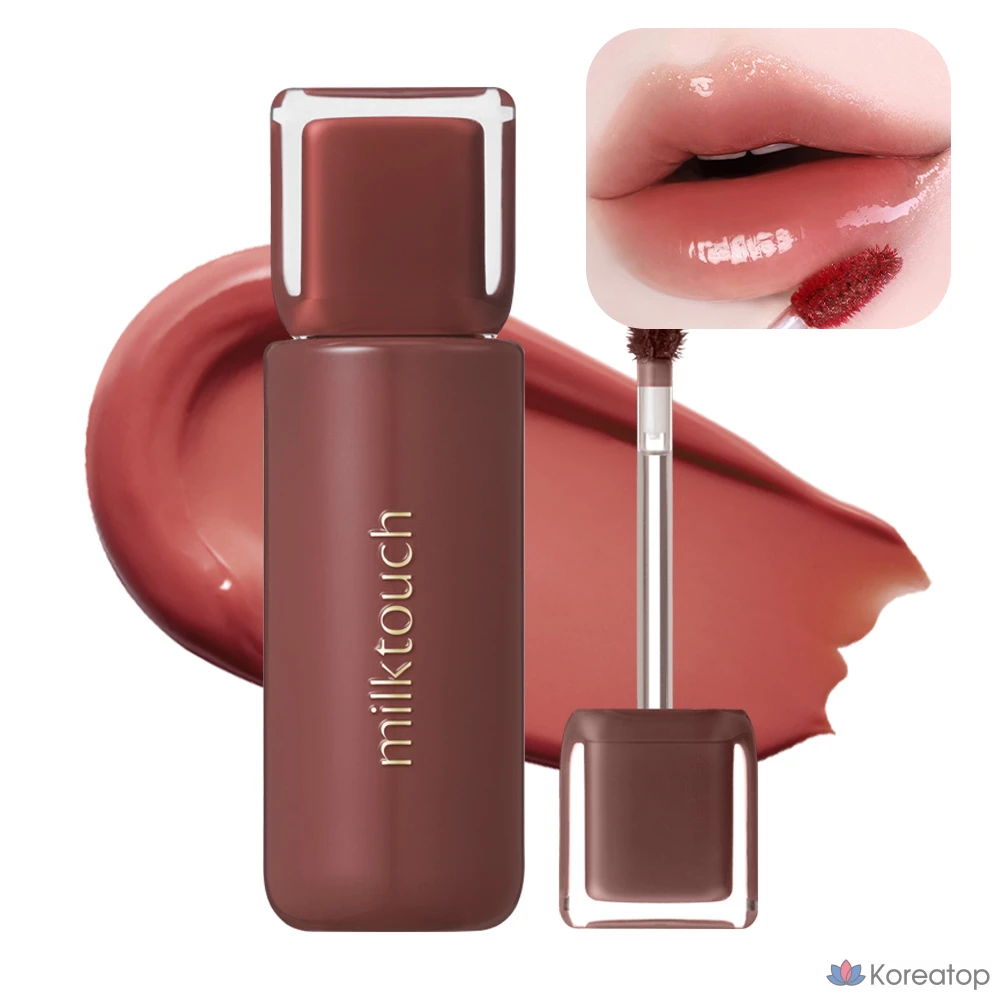 Тинт для губ Milk Touch Jelly Fit Glass Glow Tint, оттенок Fallon Coco, 4 г, 1 шт.