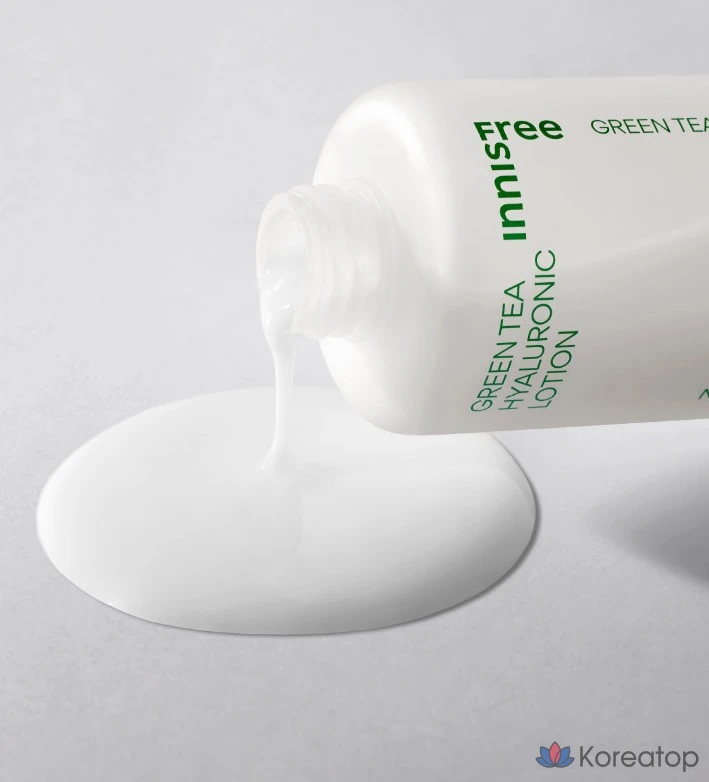 Набор для ухода Innisfree Green Tea Hyaluronic Acid Skincare Set, 1 шт.