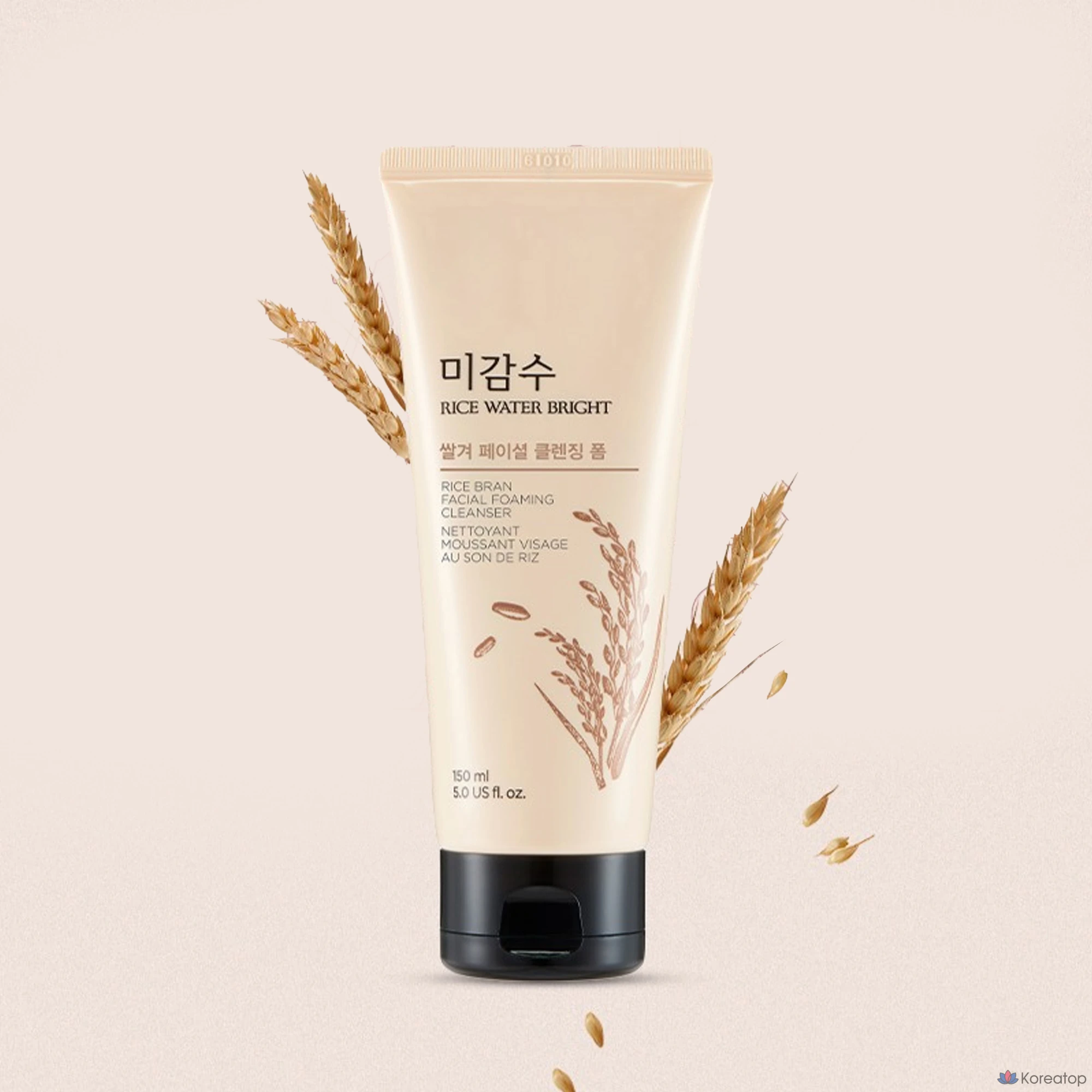 Очищающая пенка The Face Shop Migangsu Bright Rice Bran Cleansing Foam, 150 мл, 1 шт.