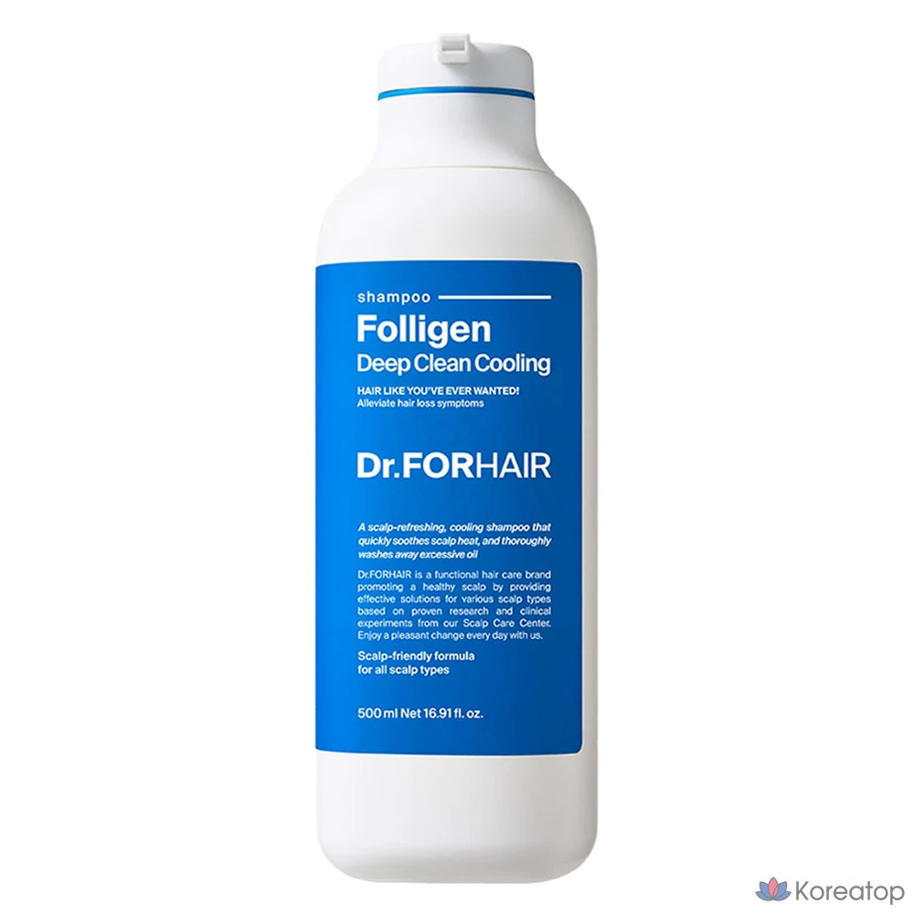 Шампунь Dr.Forhair Deep Clean Cooling Shampoo, 500 мл, 1 шт.