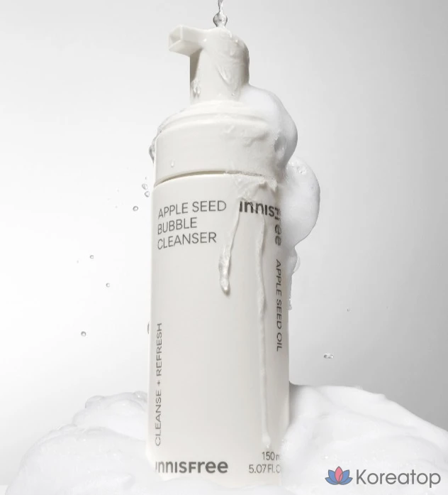 Пенка для умывания Innisfree Apple Seed Bubble Cleanser, 150 мл, 1 шт.