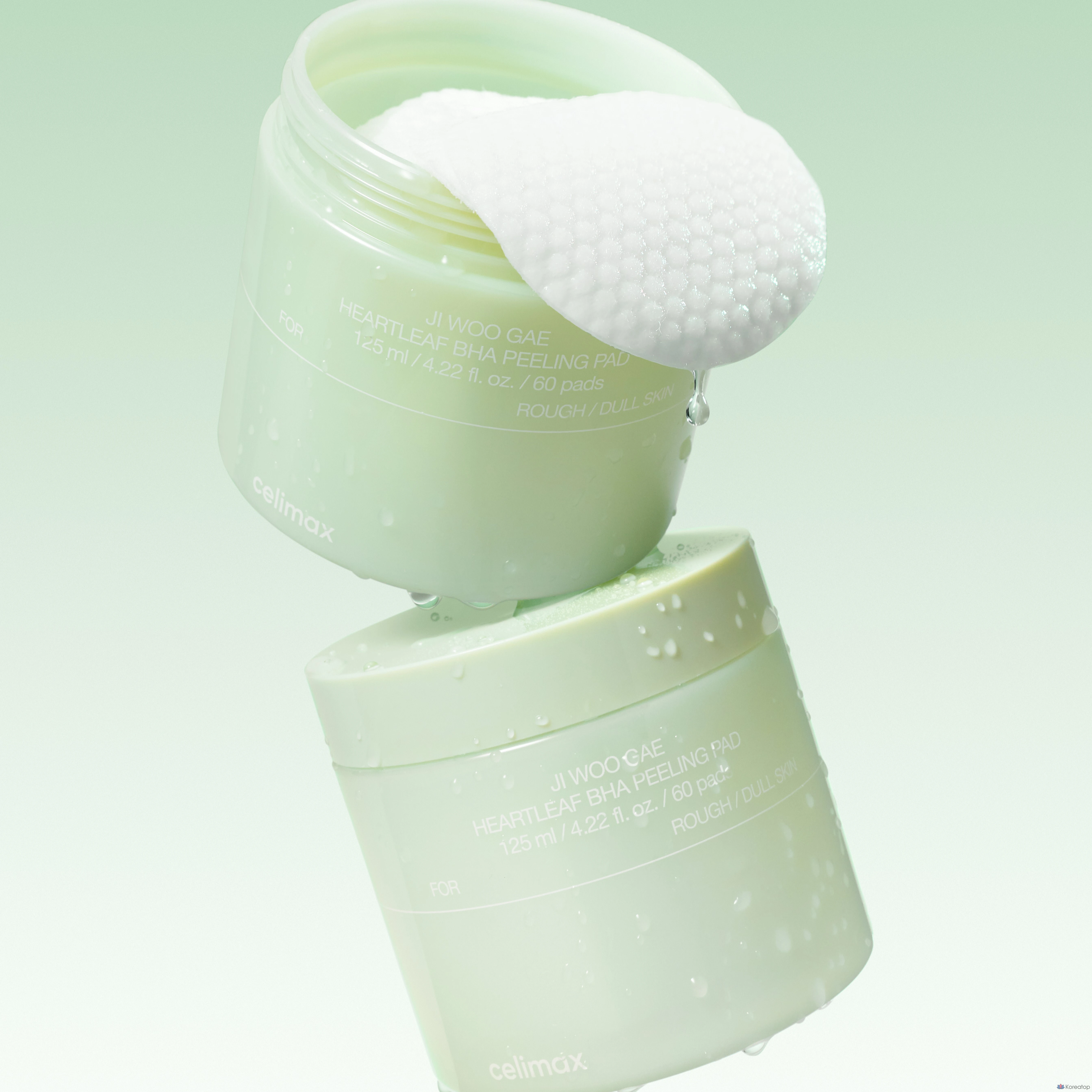 Пилинг-пэды Celimax Artichoke BHA Eraser Peeling Pad, 125 мл, 60 шт.