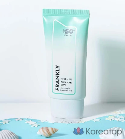 Солнцезащитный крем Frankly Cicahe Sun Cream SPF50+ PA++++, 50 мл, 1 шт.