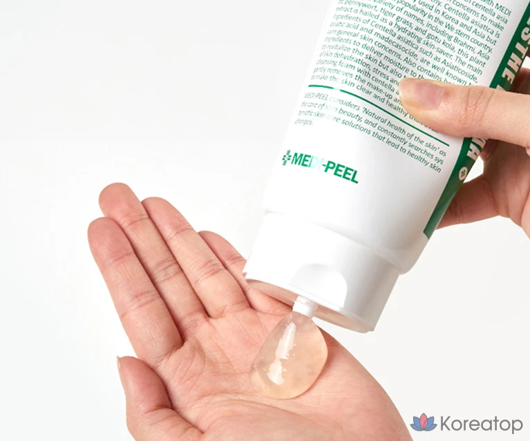 Очищающий гель Medi-Peel Green Cica Collagen Clear Gel Cleanser 2.0, 300 мл, 1 шт., фото 7