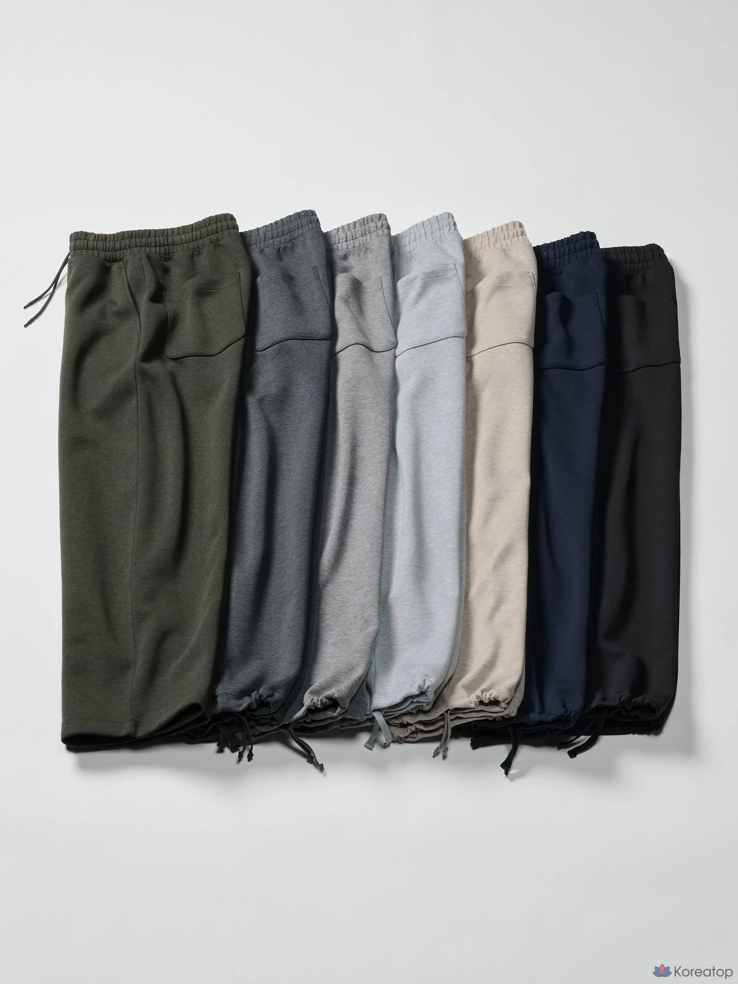 Брюки Uniqlo Sweat Wide Pants, длина ноги 70–76 см, фото 4