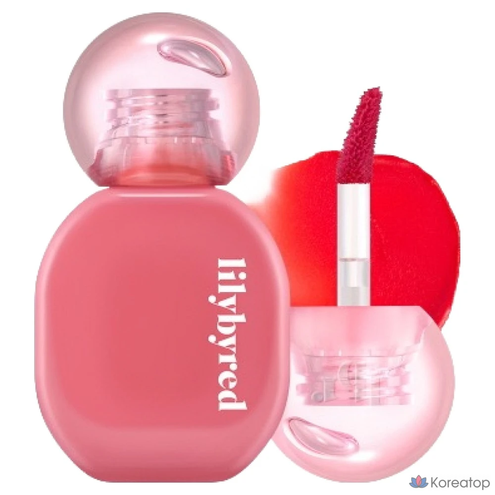 Тинт для губ Lilybyred Bamming Dewy Lip Tint, оттенок Squeeze Apple, 1 шт.