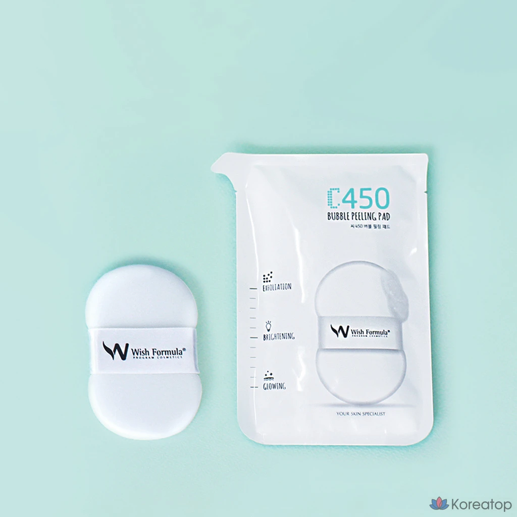 Пилинг-пэды Wish Formula C200 Bubble Peeling Pad, 4 шт.