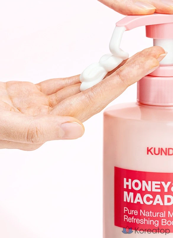 Лосьон для тела Kundal Honey &amp; Macadamia Pure Body Lotion Baby Powder, 500 мл, 1 шт.