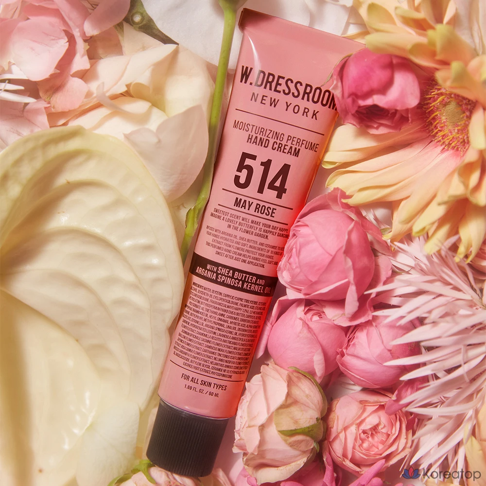 Крем для рук W.Dressroom Perfume Hand Cream 514 May Rose, 50 мл, 1 шт.