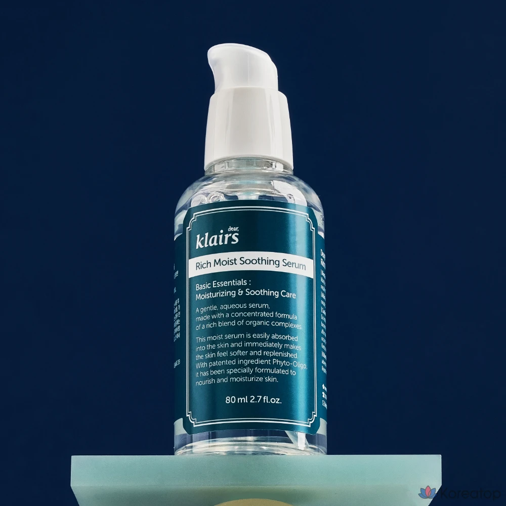Сыворотка Dear, Klairs Rich Moist Soothing Serum, 80 мл, 1 шт.