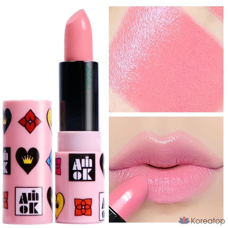 Помада YNM Amiok Keuteult Picnic Lipstick, оттенок S124 Pure Berry, 4 г, 1 шт., фото 3