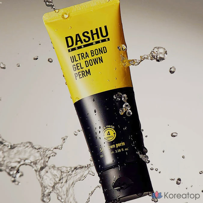 Набор для ухода DASHU For Men Ultra Bond Gel Down Perm Set, 150 мл, 1 шт., фото 8