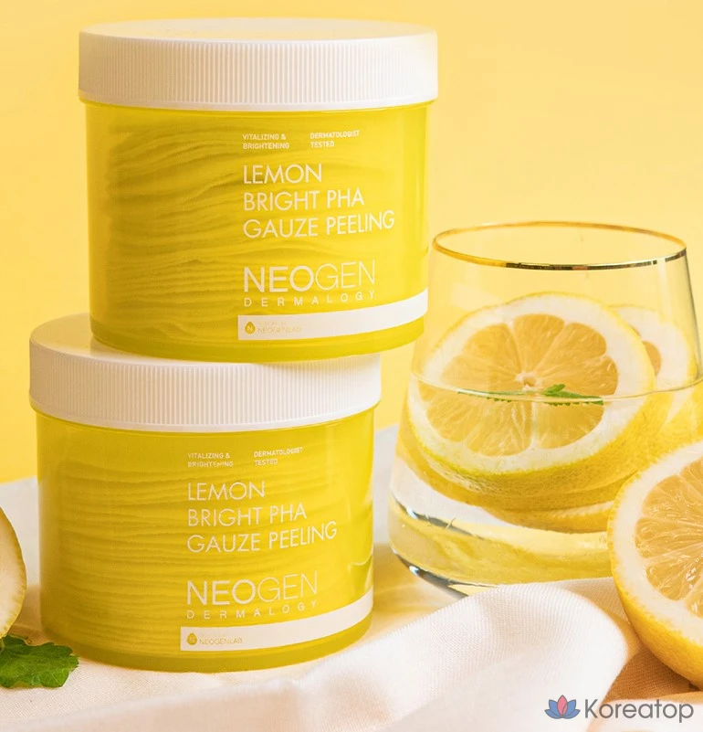 Пилинг-пэды Neogen Lemon Bright PHA Gauze Peeling Pad, 190 мл, 30 шт.