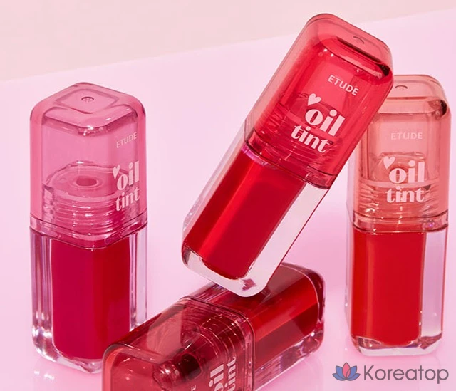 Тинт для губ Etude House Dear Darling Oil Tint, оттенок 01 Real Cherry, 4.2 г, 1 шт.