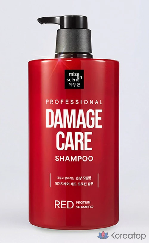 Шампунь Mise en Scene Damage Care Rose Protein Shampoo, 1 л, 1 шт., фото 4