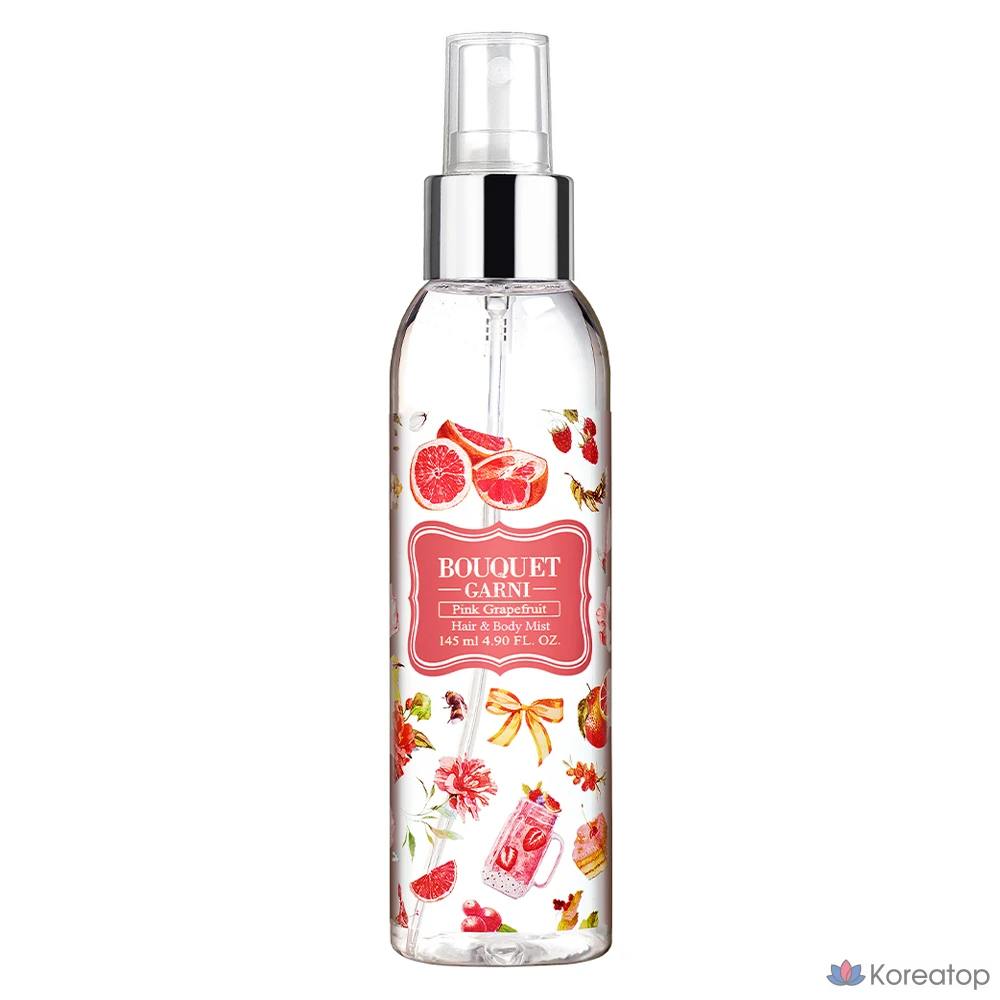 Мист для волос и тела Bouquet garni Fragranced Hair &amp; Body Mist Pink Grapefruit, 145 мл, 1 шт.