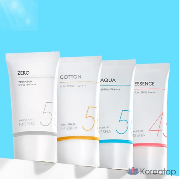 Солнцезащитный крем Missha All Around Safe Block Aqua Sun Cream SPF50+ PA++++, 50 мл, 1 шт.
