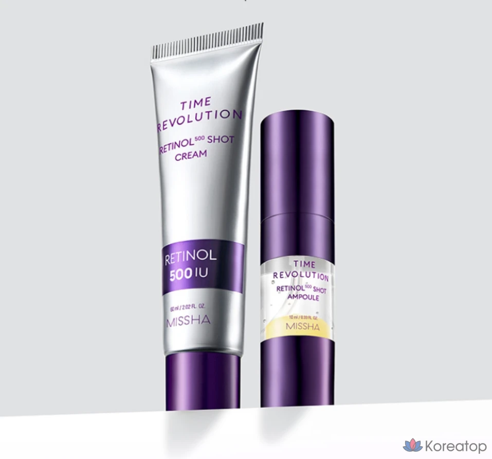 Крем Missha Time Revolution 500 Shot Cream, 60 мл, 1 шт.
