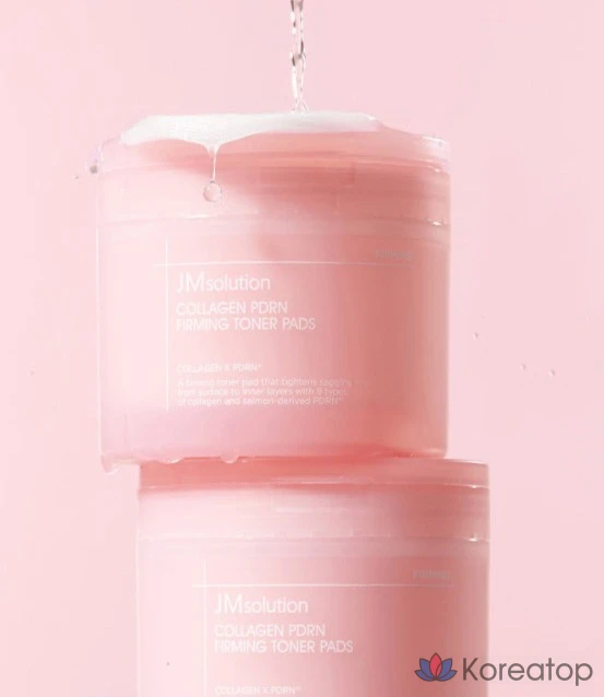 Тонер-пэды JM Solution Collagen PDRN Firming Toner Pad, 170 мл, 100 шт.