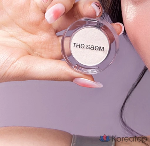 Тени для век The Saem Saemmul Single Shadow Jelly, оттенок PP01 Fairy Jelly, 1 шт., фото 7
