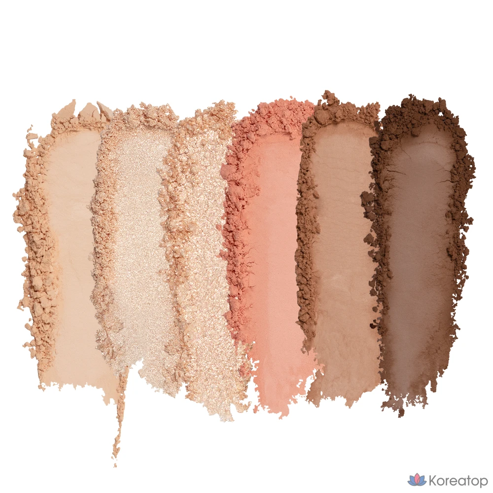 Тени для век Forencos Soft Mood Eye Palette, оттенок 01 Peach Latte, 1 шт., фото 3