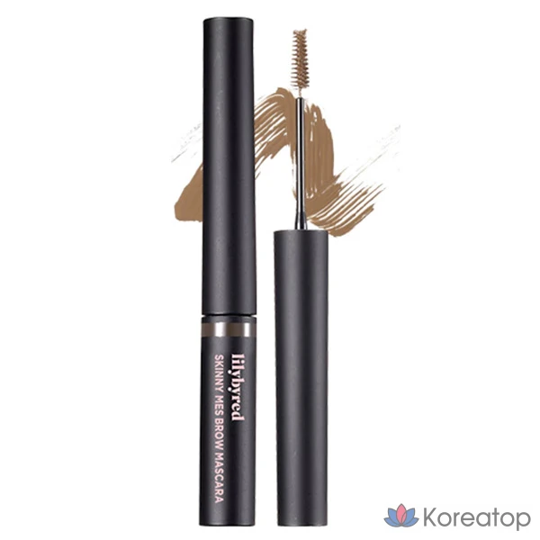 Тушь для бровей Lilybyred Skinny Mess Brow Mascara, оттенок 04 Gray Brown, 3.5 г, 1 шт.