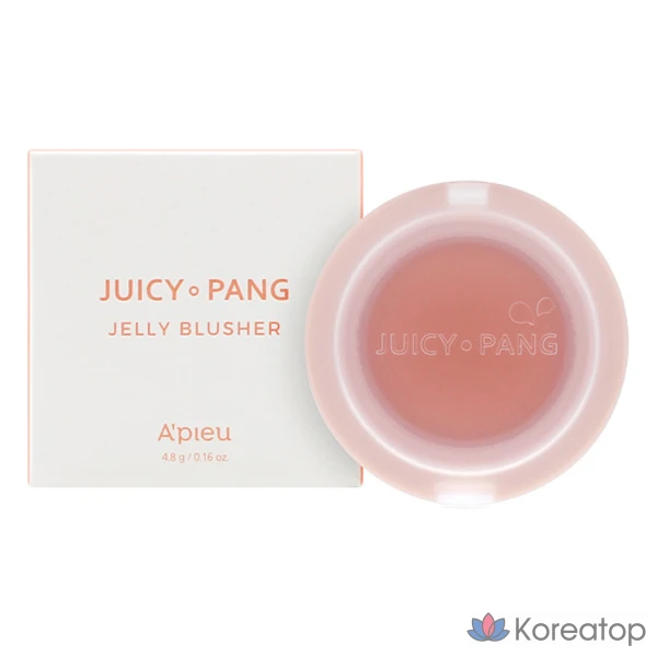 Бальзам для щёк A'Pieu Juicy Pang Jelly Blusher, оттенок CR01, 4.8 г, 1 шт.