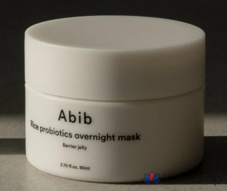 Ночная маска для лица Abib Rice Probiotics Overnight Mask Barrier Jelly, 80 мл, 2 шт., фото 3
