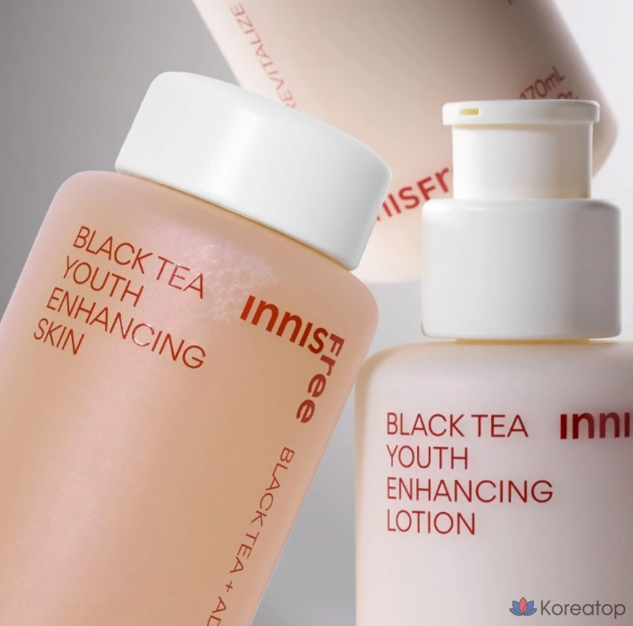 Набор для ухода Innisfree Black Tea Youth Enhancing Skincare Set, 1 шт.