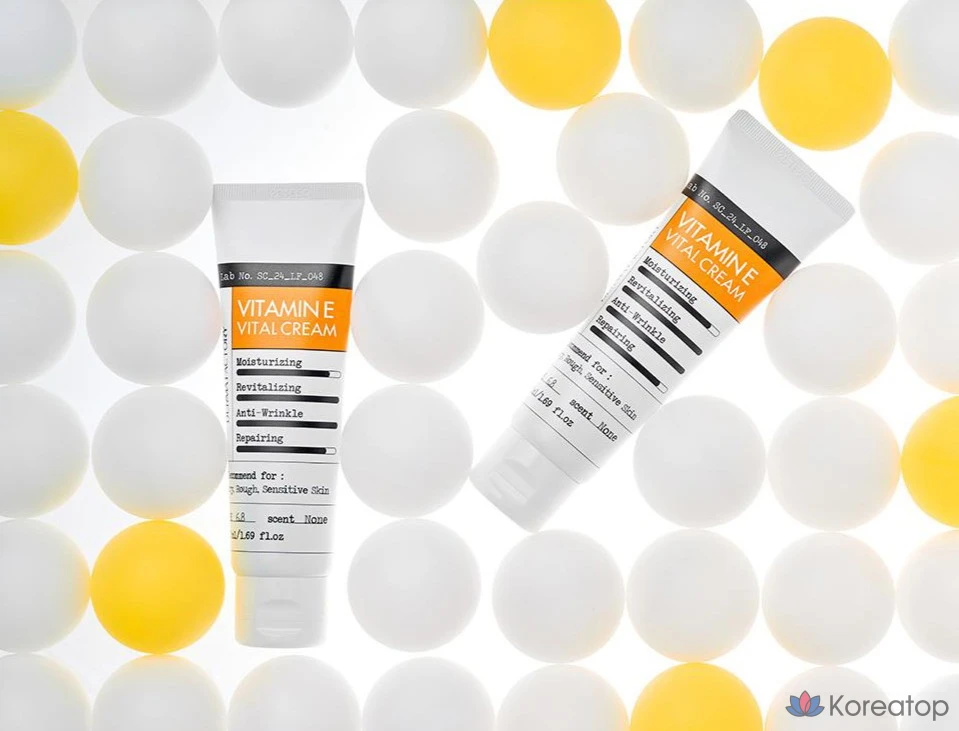 Крем для лица Derma Factory Vitamin E Vital Cream, 50 мл, 1 шт.