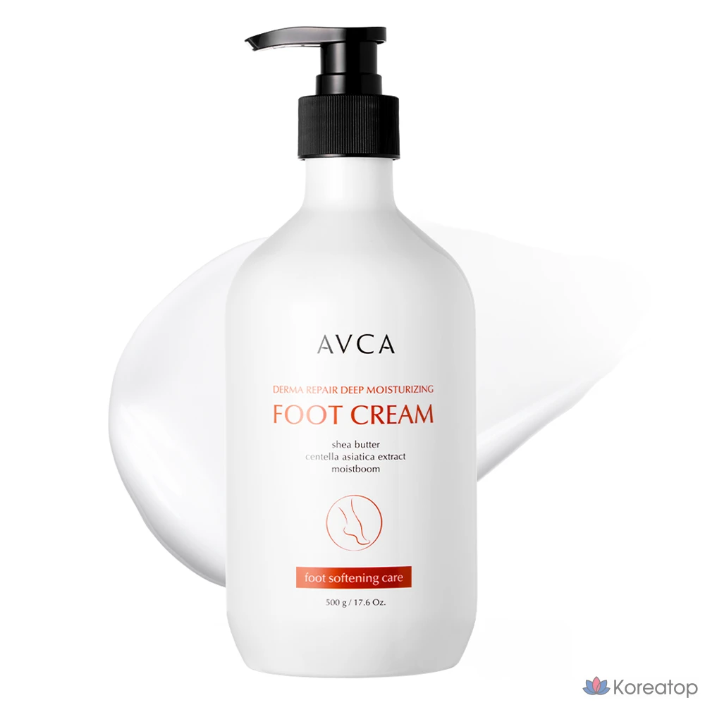 Крем для ног AVCA Derma Repair Moisturizing Foot Cream, 500 мл, 1 шт.