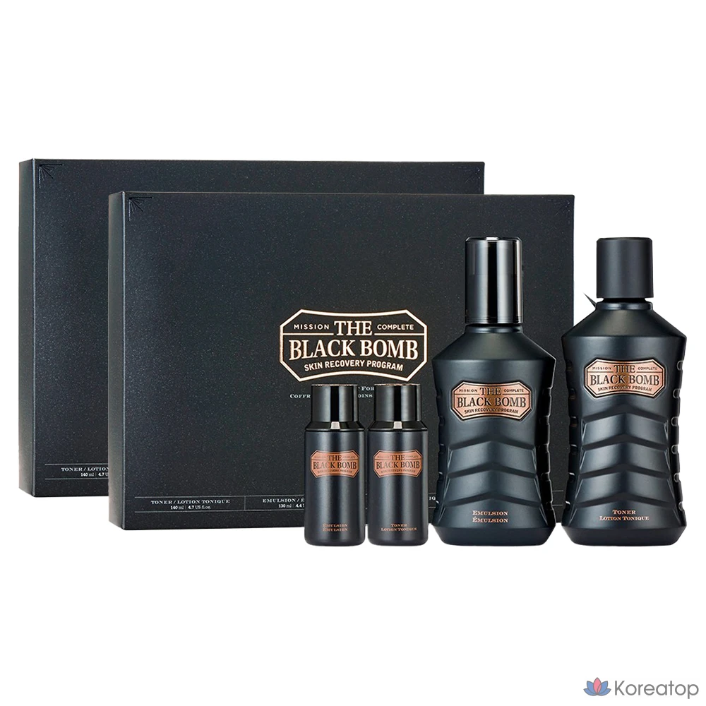 Набор для ухода The Face Shop The Black Bomb Special Set For Men, 2 шт.