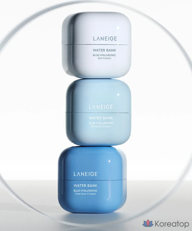 Гель-крем LANEIGE Water Bank Blue Hyaluronic Gel Cream, 50 мл, 1 шт., фото 7