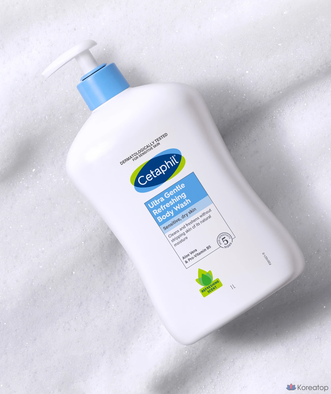 Гель для душа Cetaphil Ultra Gentle Refreshing Body Wash, 1 л, 1 шт.